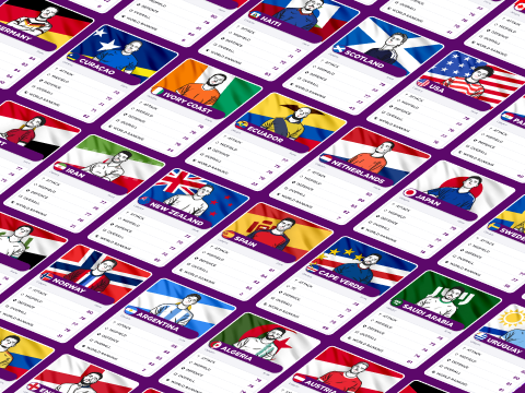 Final card designs
